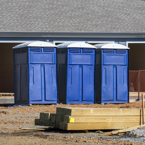 how do you ensure the portable restrooms are secure and safe from vandalism during an event in Myrtle Point OR